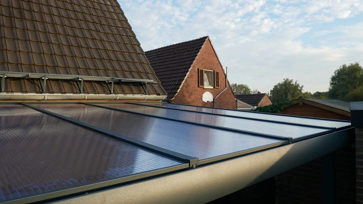 Terrassenüberdachung von PIRON Metallbau: Terrassenüberdachung Sommergarten Schiebeanlage Wintergarten
