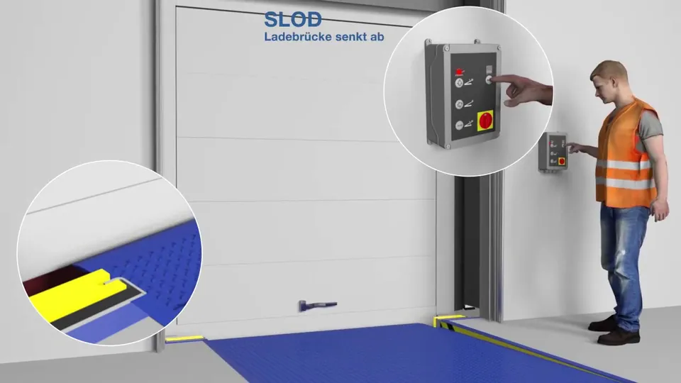 Vorschaubild: Novoferm SLOD Funktion – LKW Türen sicher öffnen