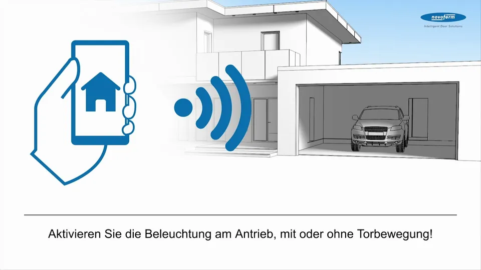Vorschaubild: SmartHome - Steuern Sie Ihr Novoferm Garagentor via App