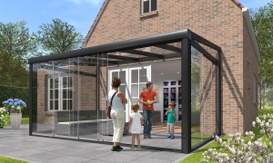 Piron Metallbau, Kleve Pallazzo XL AVENTA Terrassenüberdachung, Sommergarten, Schiebeanlage, Wintergarten (4)_small